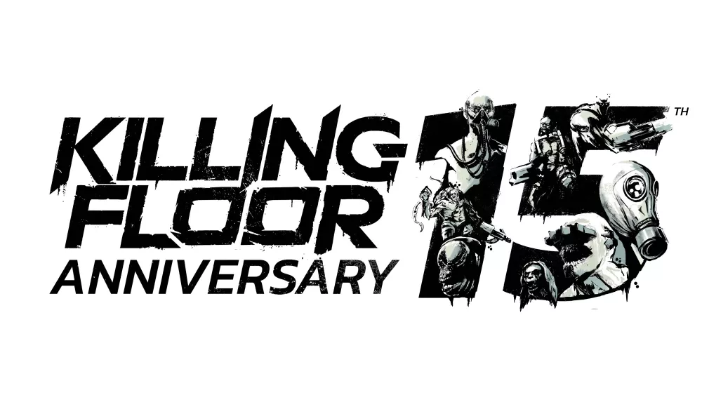 Artwork celebrating 15 years of Killing Floor.