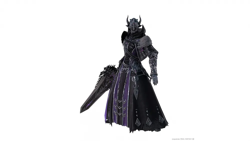 A Dark Knight character from Final Fantasy 14.