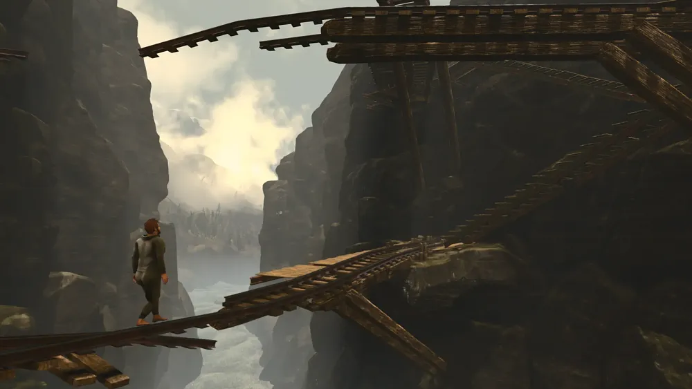 Screenshot from Baby Steps game.
