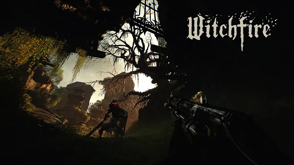 Key art visual for the video game Witchfire.