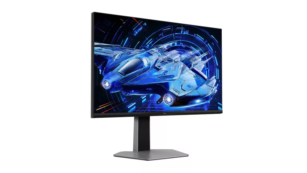 A photo of the 27-inch TCL 27G64 gaming monitor.