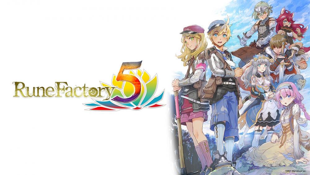 Rune Factory 5 key art