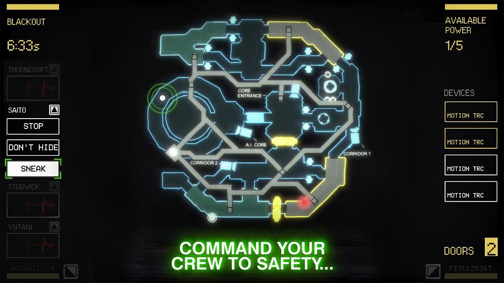 Alien Blackout mobile game