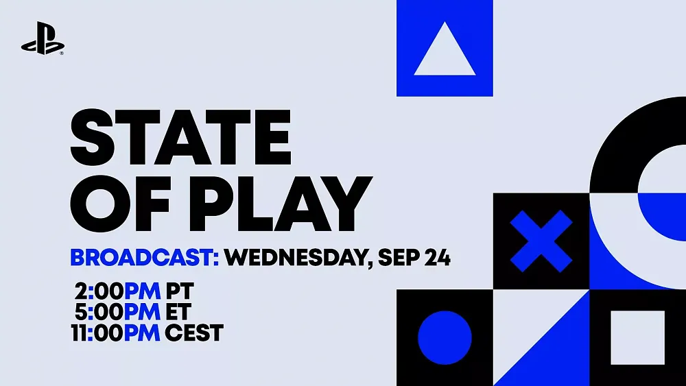 State of Play broadcast on Wednesday, September 24th at 5 PM ET.