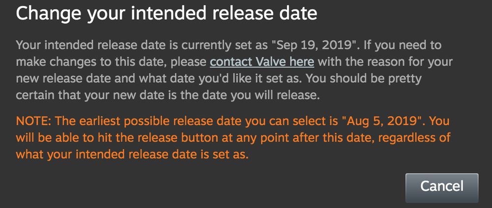 Steam upcoming releases