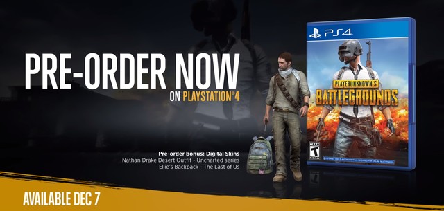 PUBG coming to PS4