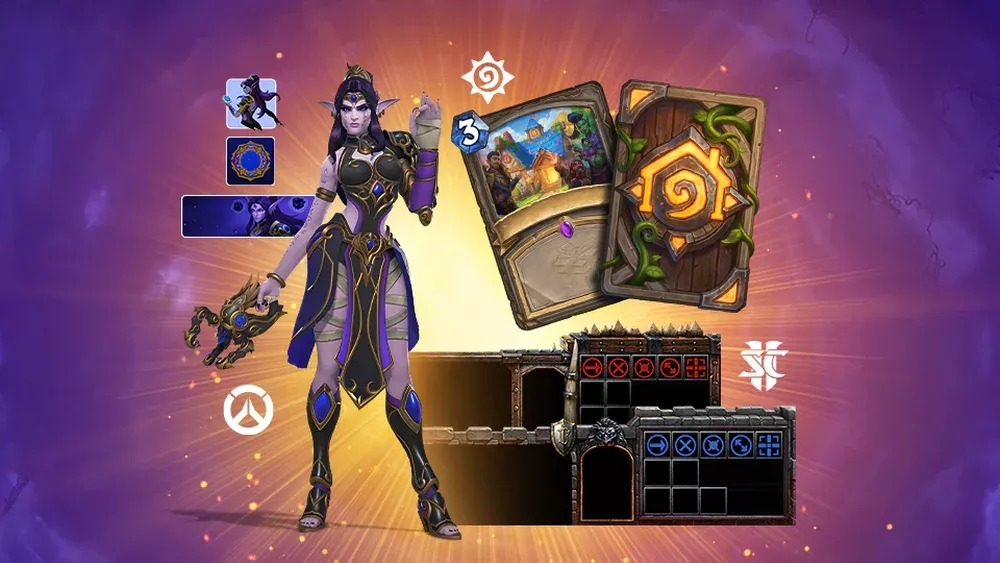 A variety of items and unlocks for other Blizzard titles earned upon completion of a single achievement for Housing in World of Warcraft.