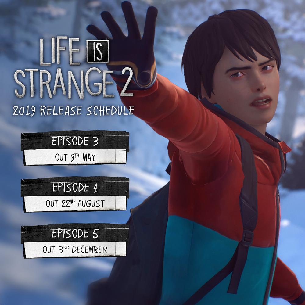 Life is Strange 2 release roadmap