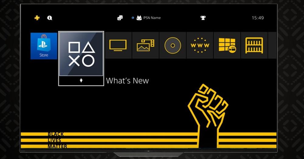 #BlackLivesMatter PS4 theme