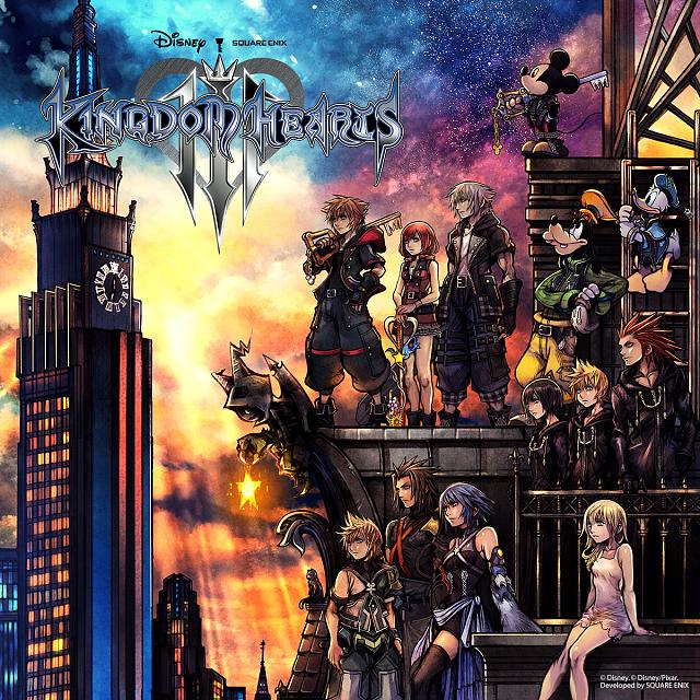 Kingdom Hearts 3 Box Art