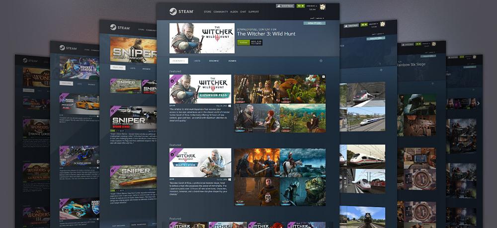 Steam DLC experience update