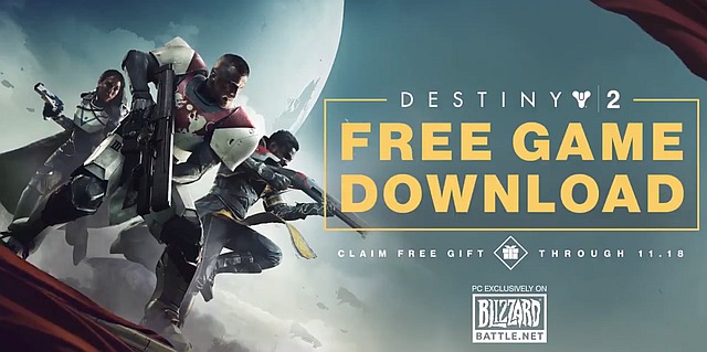 Destiny 2 PC for free