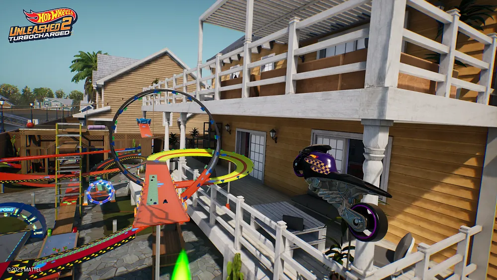 Screenshot from the racing game Hot Wheels Unleashed 2: Turbocharged.