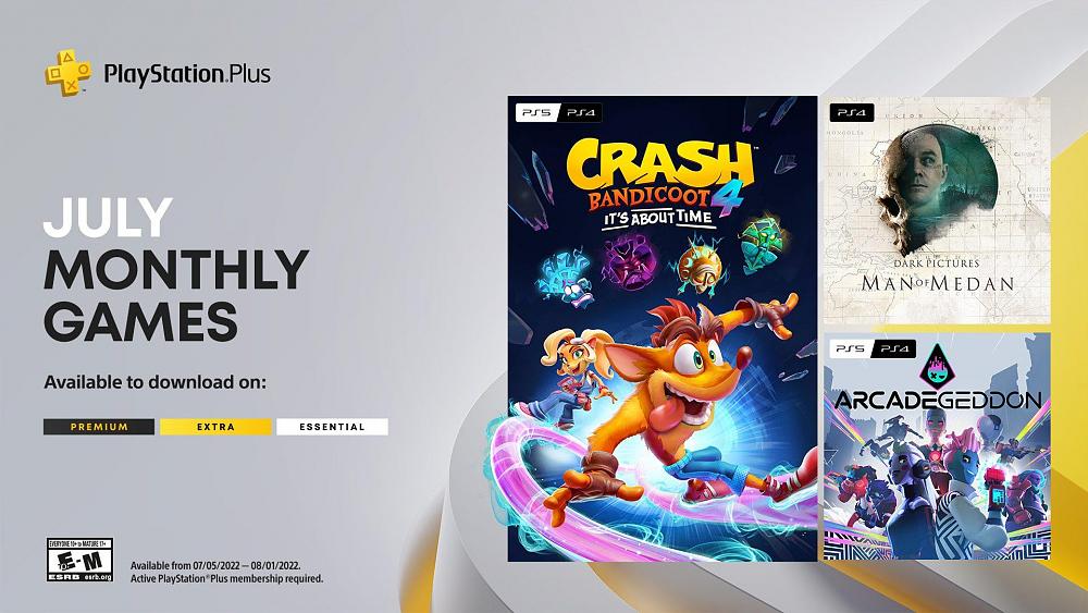 PlayStation Plus games July 2022