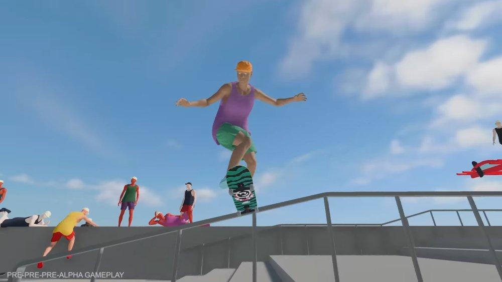 Skate pre-alpha gameplay