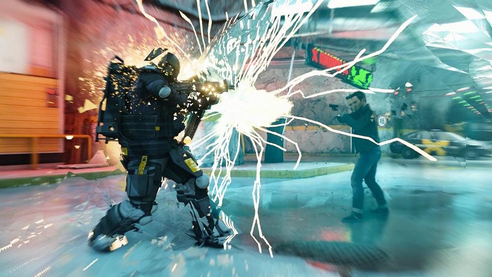 Screenshot from Quantum Break.