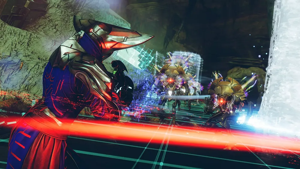 Action shot from Echoes, the first Episode for Destiny 2's Final Shape year.