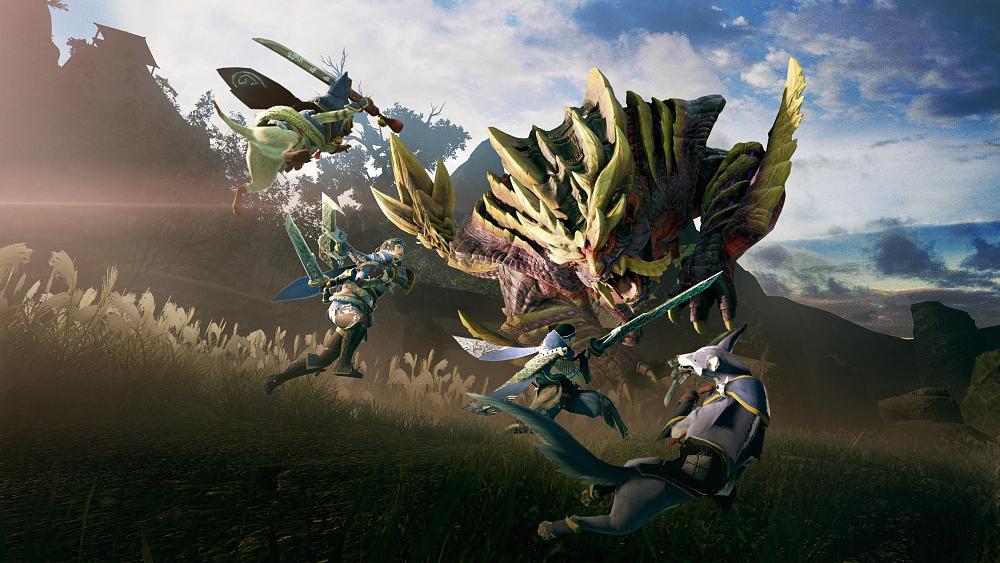 Monster Hunter Rise key art