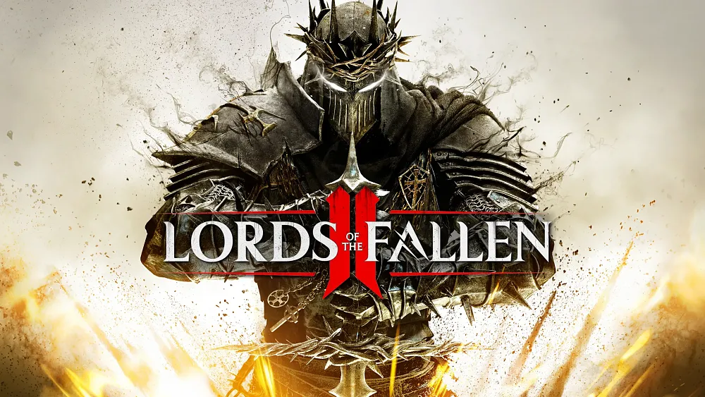 Key art for a Souls-like game, Lords of the Fallen 2.