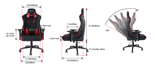 EWinRacing Flash XL chair
