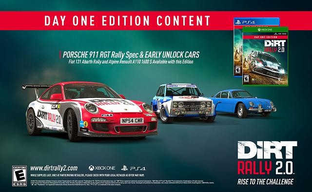 DiRT Rally 2.0 bonuses