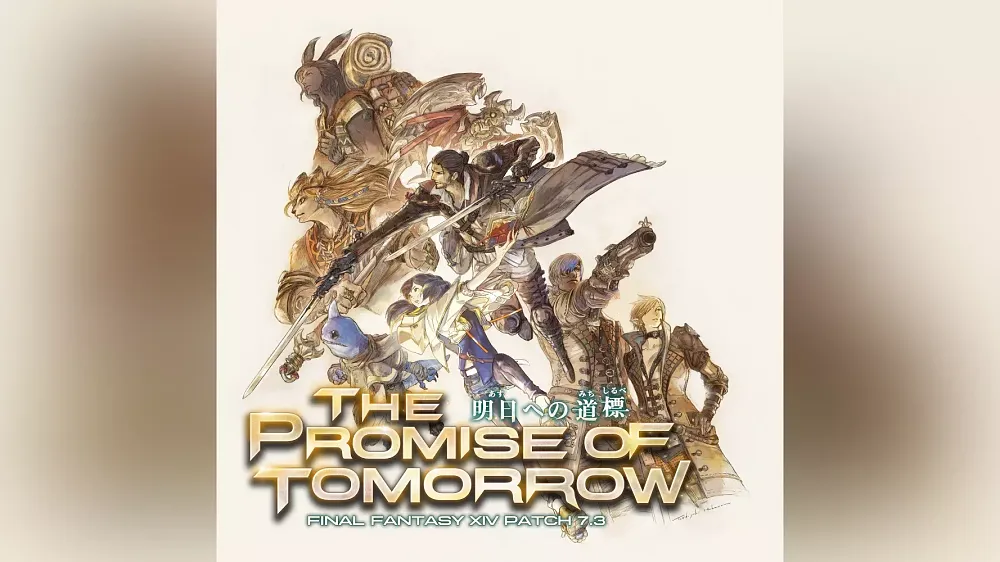 Artwork for patch 7.3, The Promise of Tomorrow, for Final Fantasy 14.