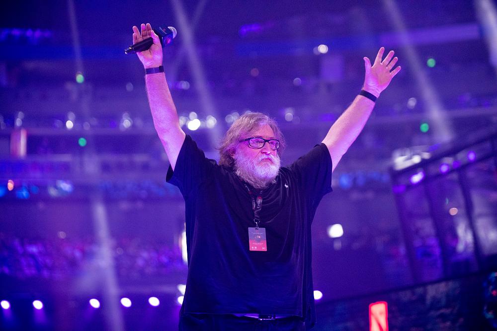 Gabe Newell TI9