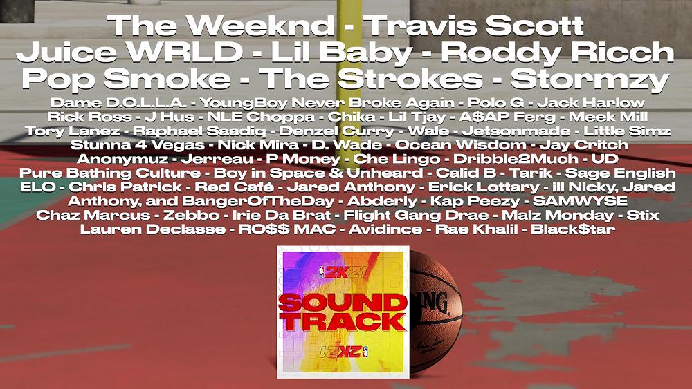 NBA 2K21 soundtrack