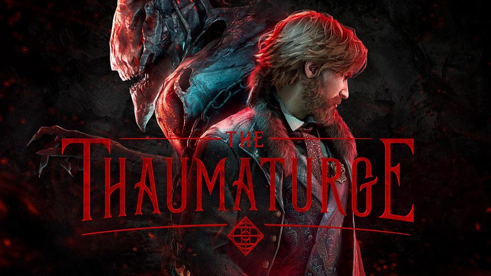 Key artwork for The Thaumaturge showing a demon creature and a human man.