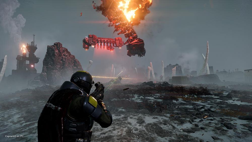 A live look at the Helldivers 2 servers.