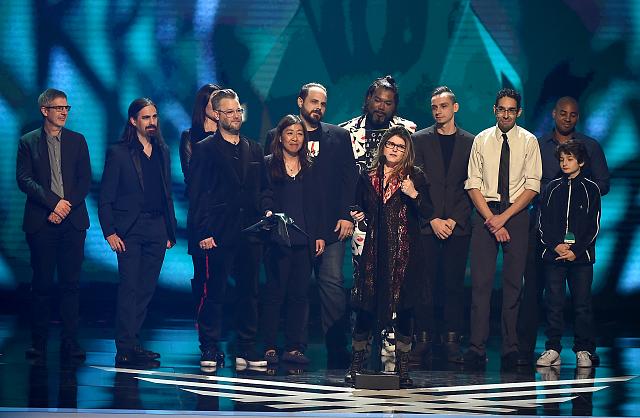 The Game Awards 2018 - God of War actors and dev for GOTY