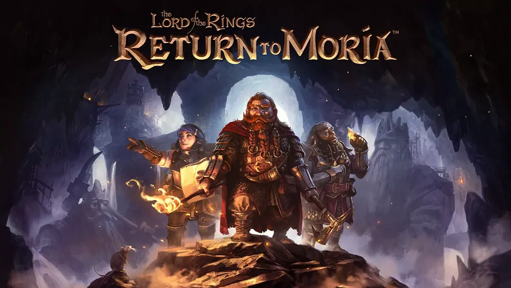A group of dwarfs that are digging a hole. Diggy diggy hole. They're digging a hole... in the Mines of Moria as the title implies.
