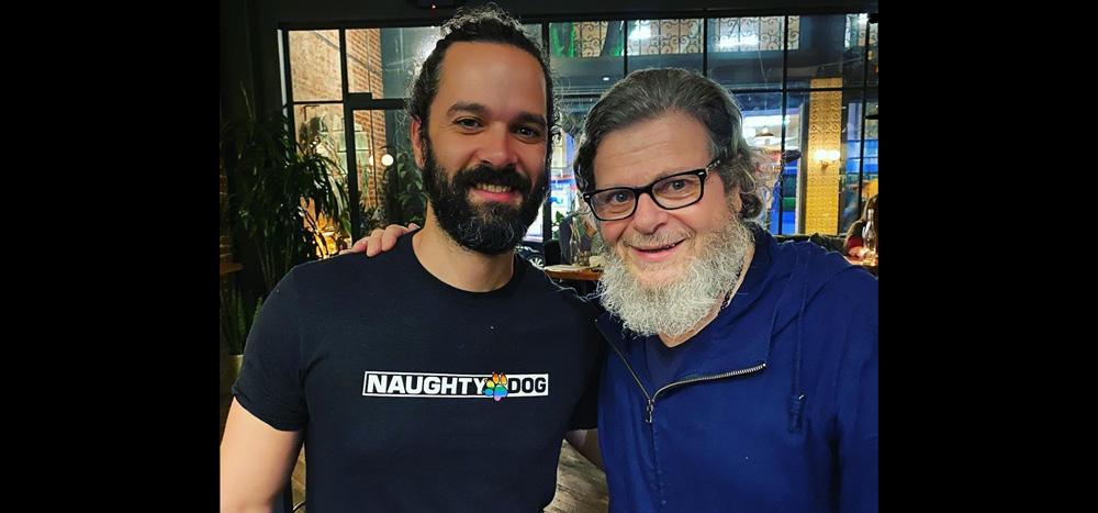 Neil Druckmann and Gustavo Santaolalla