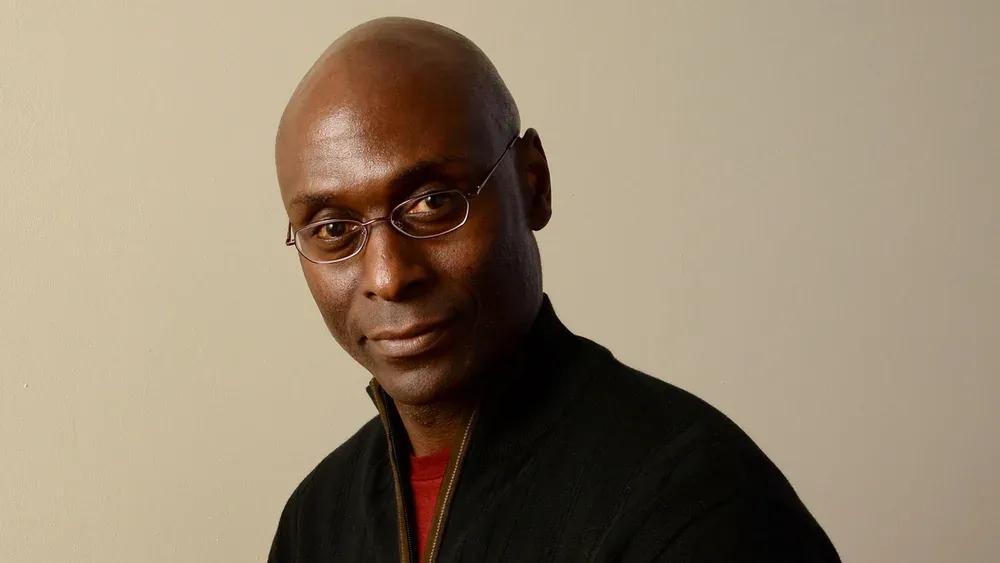 A photograph of actor Lance Reddick.