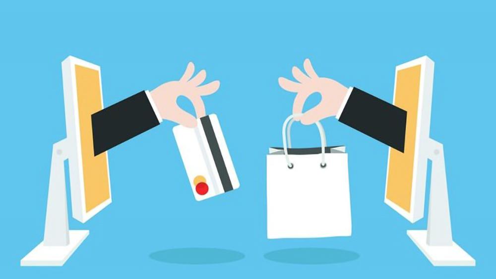 Image symbolizing the purchase of goods online