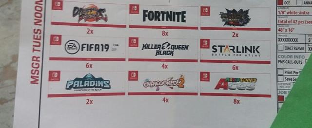 Nintendo E3 2018 leak Fortnite Paladins 4chan