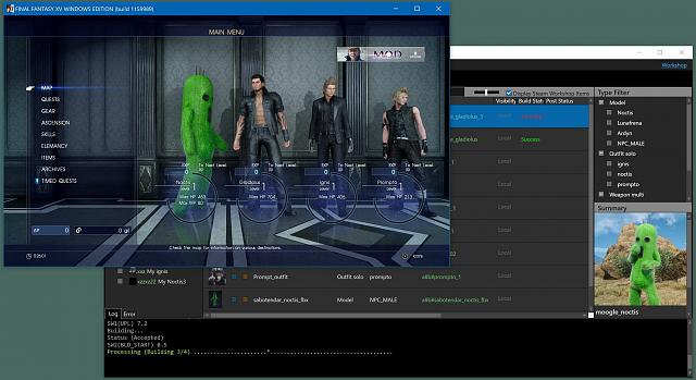 Final Fantasy XV Mod Organizer