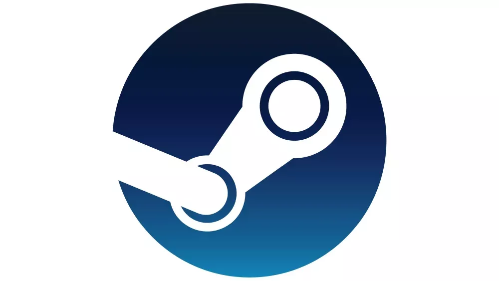 The Steam logo.