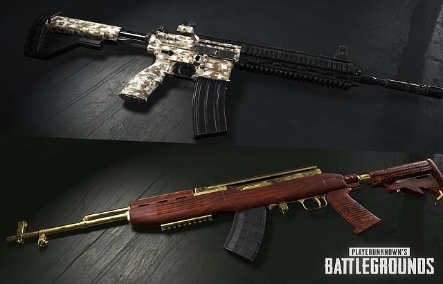 PUBG weapon skins