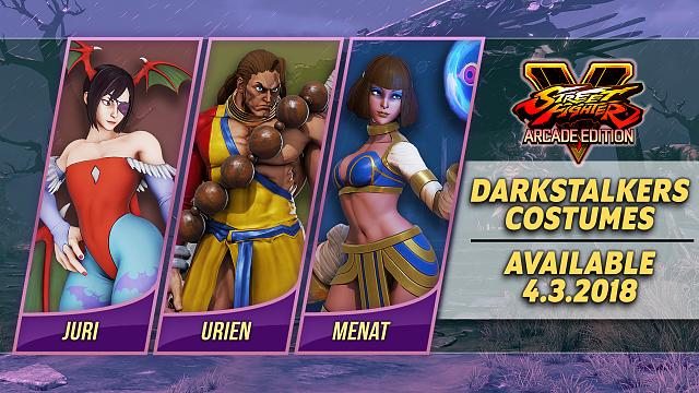 Street Fighter V x Darkstalkers
