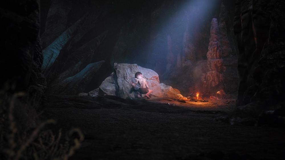 Screenshot of Gollum from The Lord of the Rings: Gollum.
