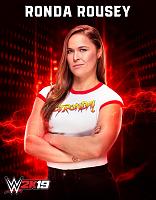 "Rowdy" Ronda Rousey WWE 2K19