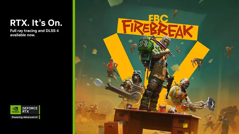 Image promoting the inclusion of RTX in FBC: Firebreak.