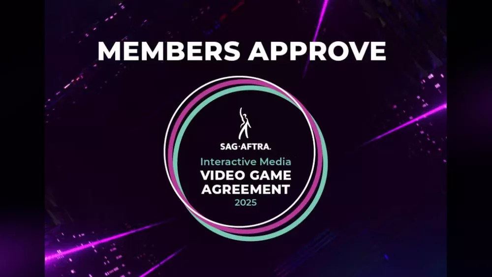 Image celebrating the official end of the strike between video game studios and SAG-AFTRA.