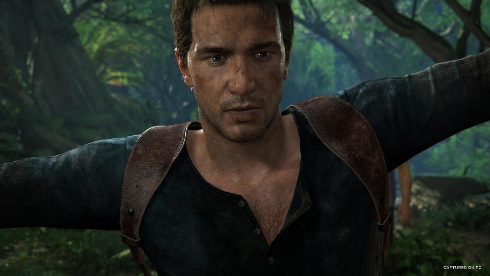 Nathan Drake from Uncharted 4.