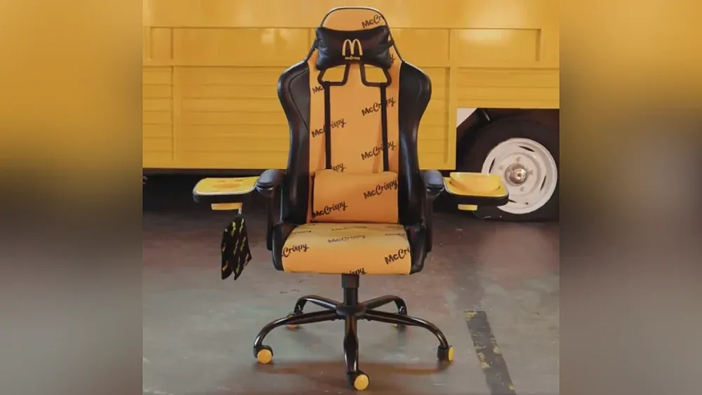 McDonald's McCrispy gaming chair