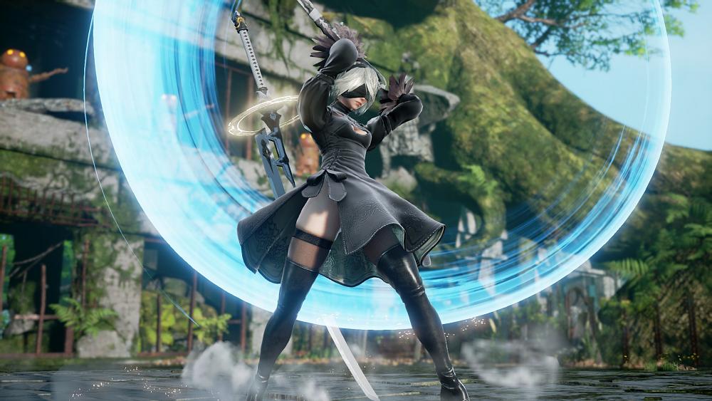 Soucalibur 6 and Nier: Automata's 2B