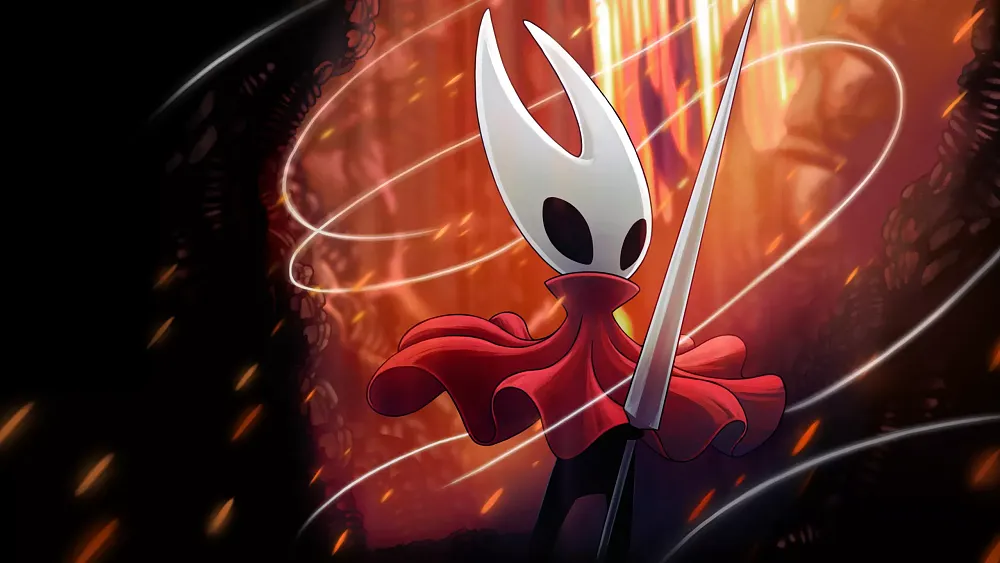Hornet ready for battle in Hollow Knight: Silksong.