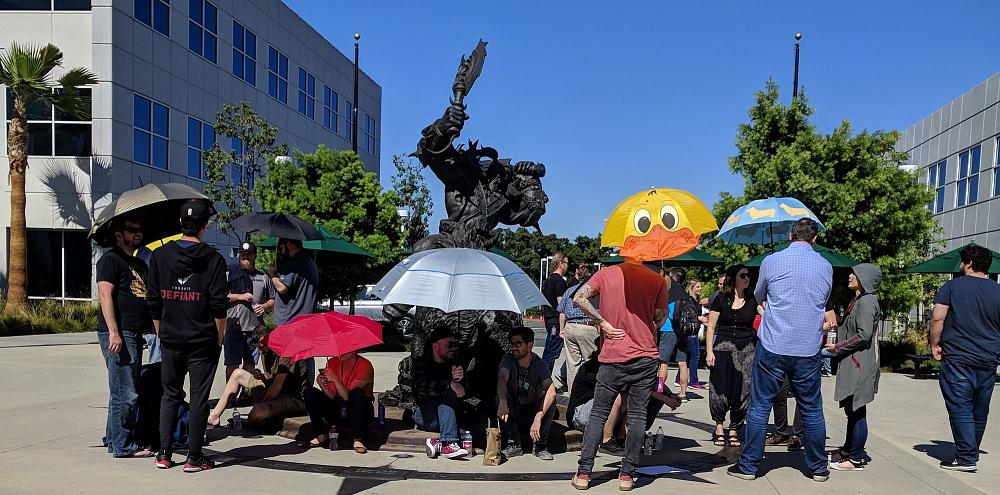 Blizzard China Walkout