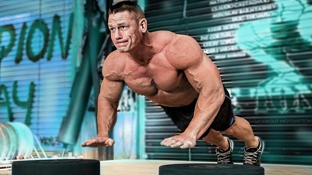 John Cena flying